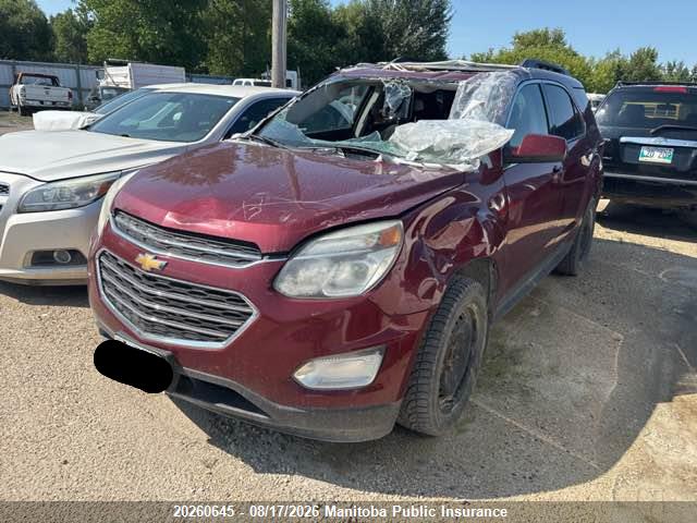 Chevrolet Equinox Lt V6 2016 2GNFLFE31G6341665 Image 2