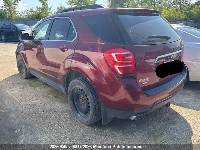 Chevrolet Equinox Lt V6 2016 2GNFLFE31G6341665 Image 3