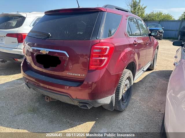 Chevrolet Equinox Lt V6 2016 2GNFLFE31G6341665 Image 4