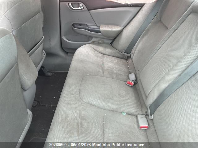 20260650 :رقم المزاد ، 2HGFB2F57CH043335 vin ، 2012 Honda Civic Ex مزاد بيع