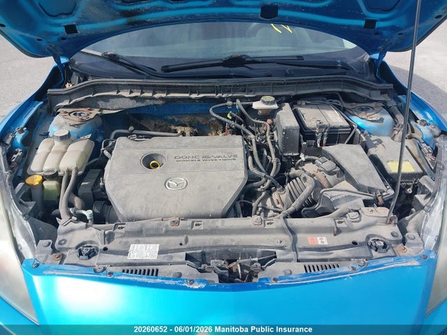 20260652 :رقم المزاد ، JM1BL1SF5A1220009 vin ، 2010 Mazda Mazda3 Gs مزاد بيع