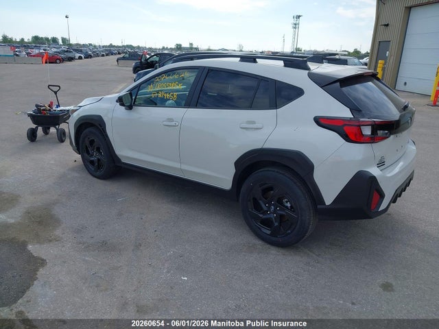 Продажа на аукционе авто 2026 Subaru Crosstrek Onyx, vin: JF2GUHFC2T8214658, номер лота: 20260654