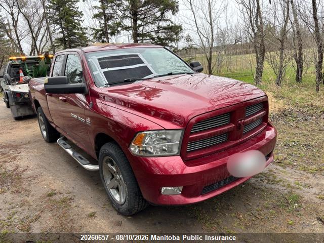 Aukcja sprzedaży 2012 Dodge Ram 1500 Sport Quad Cab, vin: 1C6RD7HT5CS134716, numer aukcji: 20260657