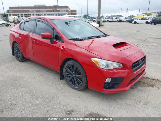 Продажа на аукционе авто 2015 Subaru Impreza Wrx, vin: JF1VA1A63F9836102, номер лота: 20260713