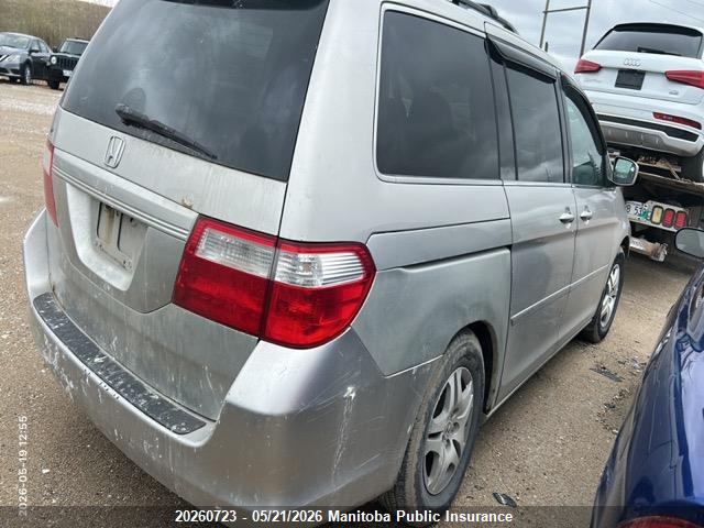 Aukcja sprzedaży 2006 Honda Odyssey Ex-l Ex-l, vin: 5FNRL38636B502357, numer aukcji: 20260723