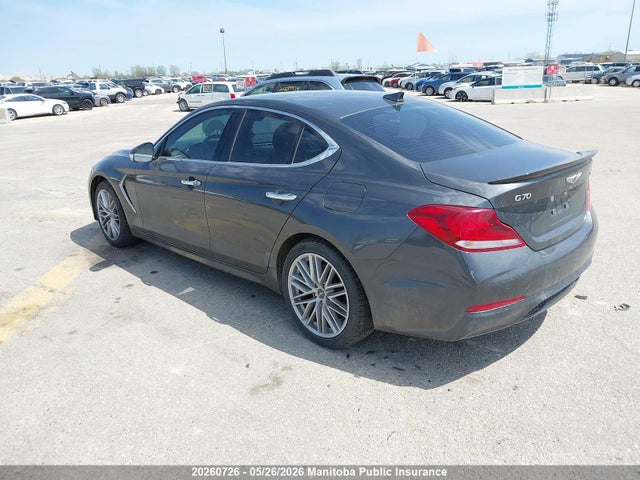 Aukcja sprzedaży 2021 Genesis G70 Elite 2.0t, vin: KMTG64LA4MU075051, numer aukcji: 20260726
