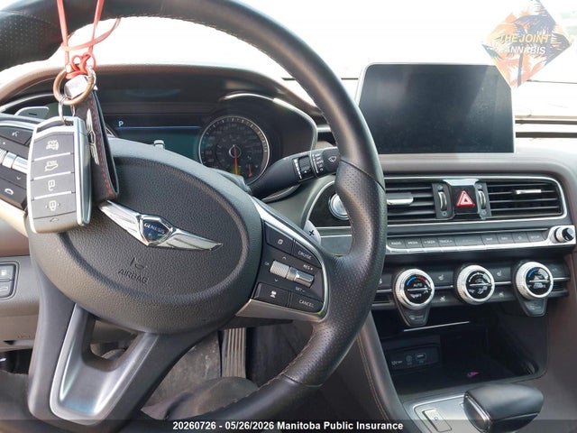 Aukcja sprzedaży 2021 Genesis G70 Elite 2.0t, vin: KMTG64LA4MU075051, numer aukcji: 20260726