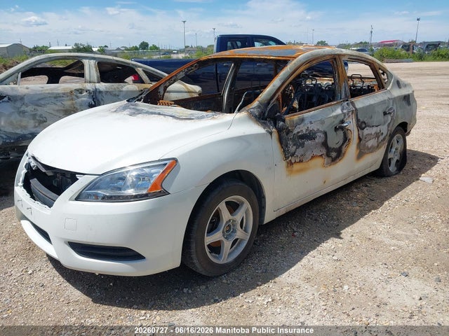 Nissan Sentra 1.8 S 2014 3N1AB7AP6EL633098 Image 2