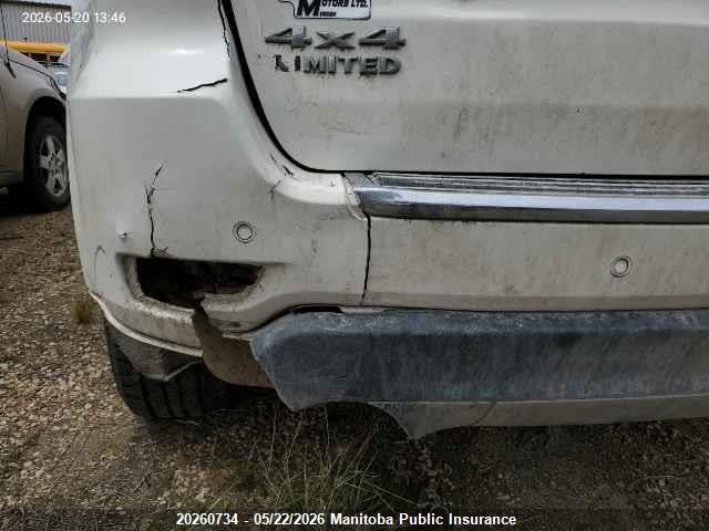 Aukcja sprzedaży 2011 Jeep Grand Cherokee Limited, vin: 1J4RR5GT1BC561331, numer aukcji: 20260734
