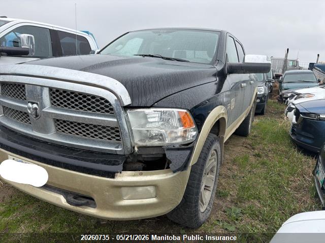 Aukcja sprzedaży 2012 Dodge Ram 1500 Laramie Longhorn Crew, vin: 1C6RD7PT2CS134674, numer aukcji: 20260735