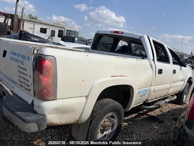 2004 Chevrolet Silverado 2500 Hd Crew Cab მანქანა იყიდება აუქციონზე, vin: 1GCHK23134F141984, აუქციონის ნომერი: 20260738