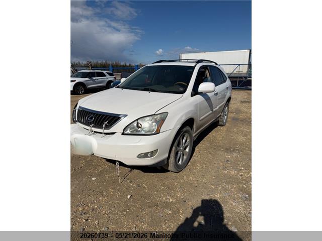 2009 Lexus Rx350 მანქანა იყიდება აუქციონზე, vin: 2T2HK31UX9C126705, აუქციონის ნომერი: 20260739