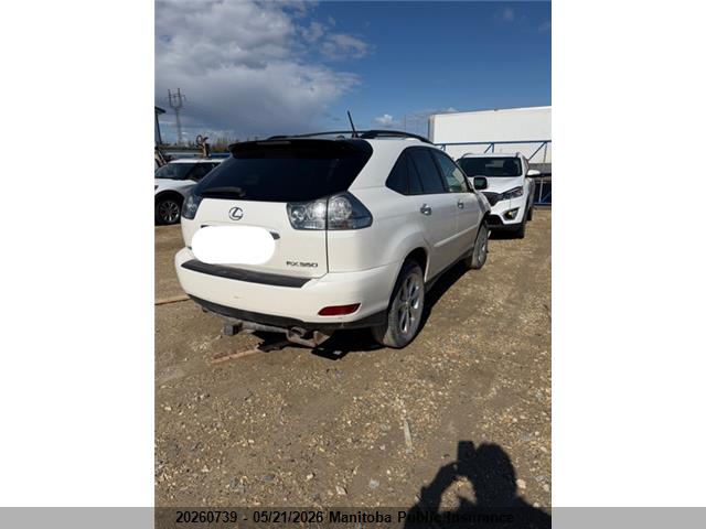 2009 Lexus Rx350 მანქანა იყიდება აუქციონზე, vin: 2T2HK31UX9C126705, აუქციონის ნომერი: 20260739