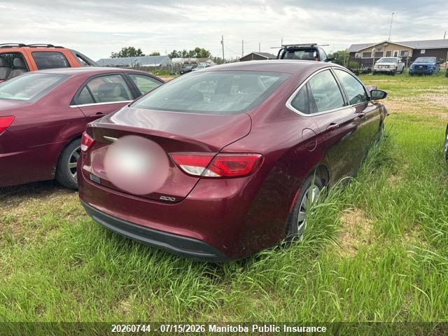 Aukcja sprzedaży 2015 Chrysler 200 Lx, vin: 1C3CCCFB3FN669149, numer aukcji: 20260744