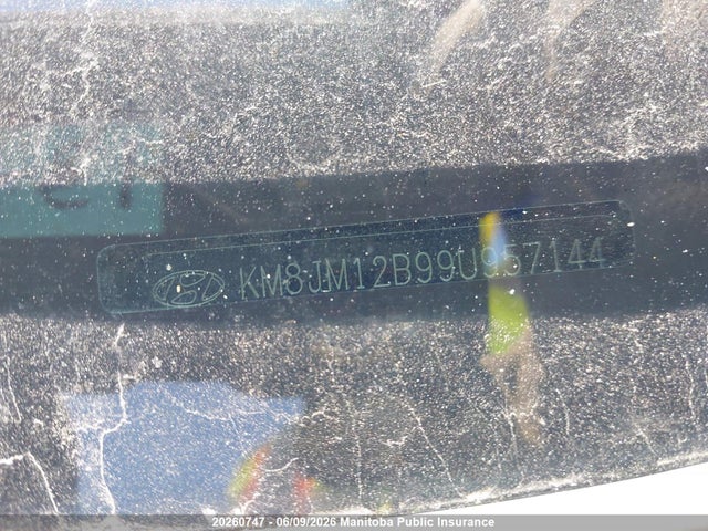 2009 Hyundai Tucson Gl მანქანა იყიდება აუქციონზე, vin: KM8JM12B99U957144, აუქციონის ნომერი: 20260747