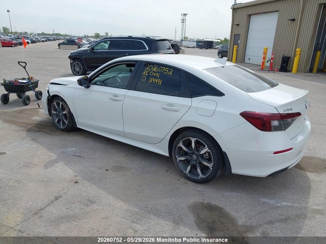 Продаж на аукціоні авто 2025 Honda Civic Sport Touring Hev, vin: 2HGFE4F83SH014491, номер лоту: 20260752