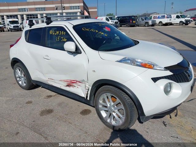 Продажа на аукционе авто 2013 Nissan Juke Sl, vin: JN8AF5MV4DT224340, номер лота: 20260756