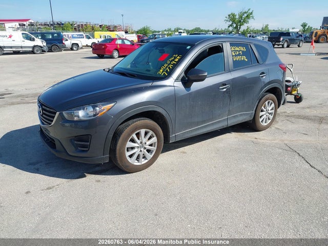 20260763 :رقم المزاد ، JM3KE4BE0G0697276 vin ، 2016 Mazda Cx-5 Gx مزاد بيع
