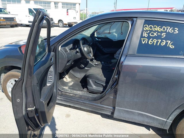 20260763 :رقم المزاد ، JM3KE4BE0G0697276 vin ، 2016 Mazda Cx-5 Gx مزاد بيع