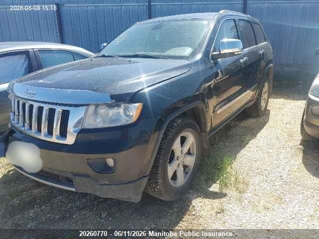 Aukcja sprzedaży 2011 Jeep Grand Cherokee Limited, vin: 1J4RR5GG7BC612320, numer aukcji: 20260770