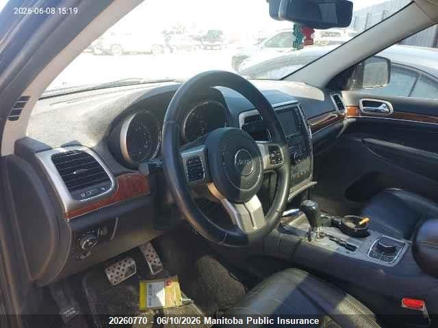 Aukcja sprzedaży 2011 Jeep Grand Cherokee Limited, vin: 1J4RR5GG7BC612320, numer aukcji: 20260770