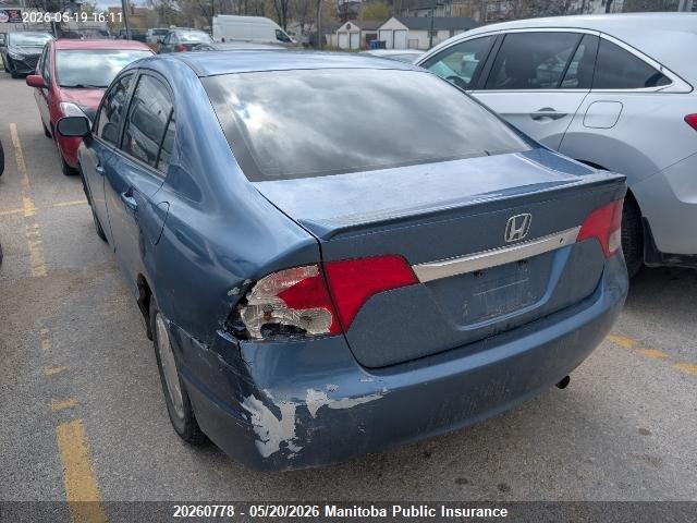 20260778 :رقم المزاد ، 2HGFA16469H105577 vin ، 2009 Honda Civic Dx-g مزاد بيع