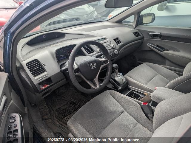 20260778 :رقم المزاد ، 2HGFA16469H105577 vin ، 2009 Honda Civic Dx-g مزاد بيع