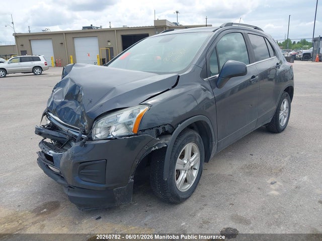 2016 Chevrolet Trax Lt მანქანა იყიდება აუქციონზე, vin: 3GNCJLSB2GL274007, აუქციონის ნომერი: 20260782