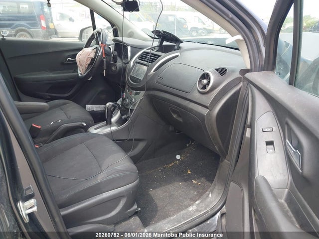 2016 Chevrolet Trax Lt მანქანა იყიდება აუქციონზე, vin: 3GNCJLSB2GL274007, აუქციონის ნომერი: 20260782
