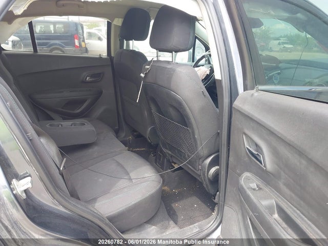2016 Chevrolet Trax Lt მანქანა იყიდება აუქციონზე, vin: 3GNCJLSB2GL274007, აუქციონის ნომერი: 20260782