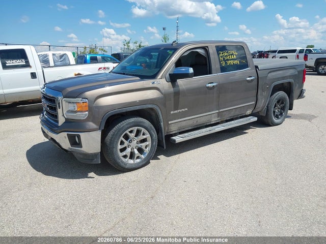 GMC Sierra 1500 Slt Crew Cab 2014 3GTU2VEC7EG398404 Image 2