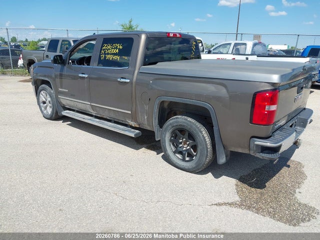 GMC Sierra 1500 Slt Crew Cab 2014 3GTU2VEC7EG398404 Image 3