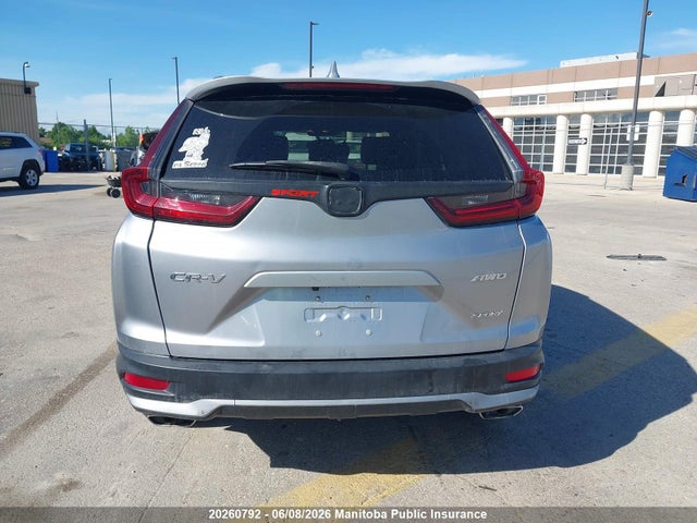 20260792 :رقم المزاد ، 2HKRW2H40LH234641 vin ، 2020 Honda Cr-v Sport مزاد بيع