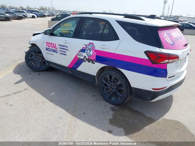 Aukcja sprzedaży 2024 Chevrolet Equinox Rs, vin: 3GNAXWEG1RS162791, numer aukcji: 20260798