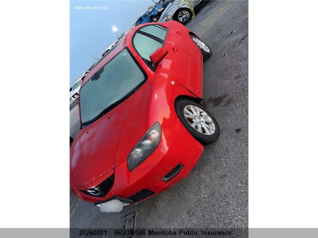 20260801 :رقم المزاد ، JM1BK32F791252602 vin ، 2009 Mazda 3 Mazda Gs مزاد بيع