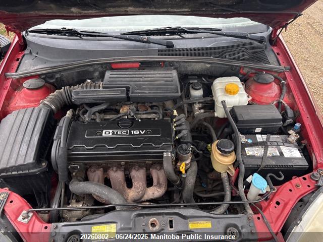 Aukcja sprzedaży 2005 Chevrolet Optra, vin: KL1JD59ZX5K111133, numer aukcji: 20260802