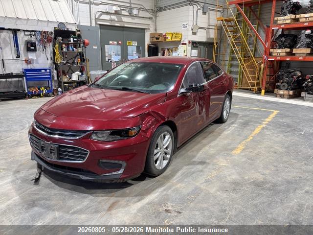 Chevrolet MALIBU LT 2017 1G1ZE5ST7HF281583 Image 2