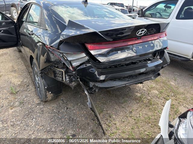 20260806 :رقم المزاد ، KMHLM4DG3SU005488 vin ، 2025 Hyundai Elantra Preferred Preferred مزاد بيع
