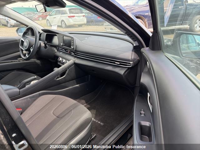 20260806 :رقم المزاد ، KMHLM4DG3SU005488 vin ، 2025 Hyundai Elantra Preferred Preferred مزاد بيع