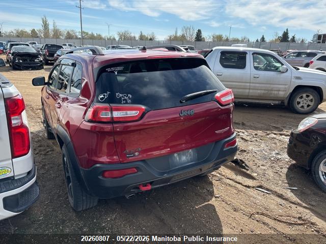 Jeep Cherokee Trailhawk 2016 1C4PJMBS3GW377494 Image 3