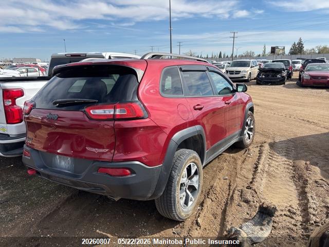 Jeep Cherokee Trailhawk 2016 1C4PJMBS3GW377494 Image 4