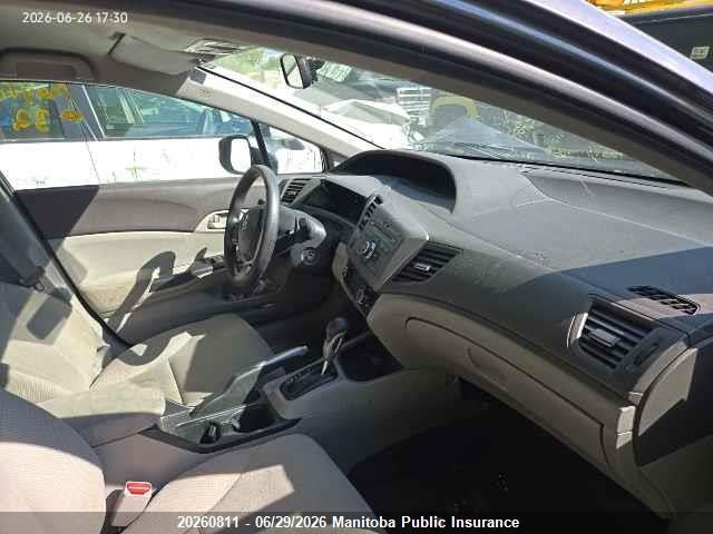 Продаж на аукціоні авто 2012 Honda Civic Lx, vin: 2HGFB2F42CH059675, номер лоту: 20260811
