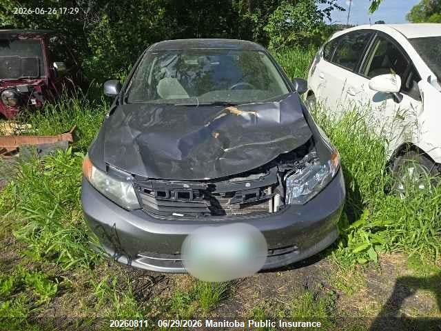 Продаж на аукціоні авто 2012 Honda Civic Lx, vin: 2HGFB2F42CH059675, номер лоту: 20260811