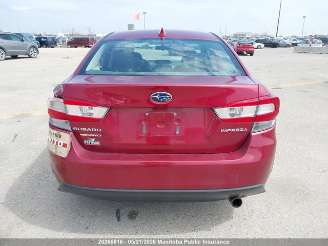 20260816 :رقم المزاد ، 4S3GKAF62J3604708 vin ، 2018 Subaru Impreza 2.0i Sport مزاد بيع