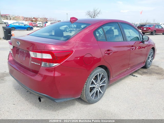 20260816 :رقم المزاد ، 4S3GKAF62J3604708 vin ، 2018 Subaru Impreza 2.0i Sport مزاد بيع