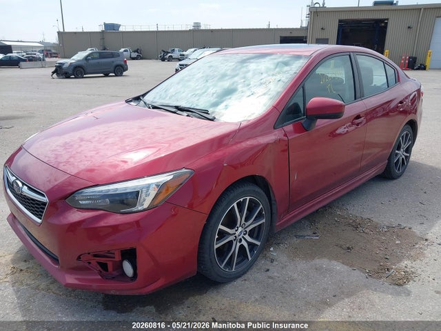 20260816 :رقم المزاد ، 4S3GKAF62J3604708 vin ، 2018 Subaru Impreza 2.0i Sport مزاد بيع