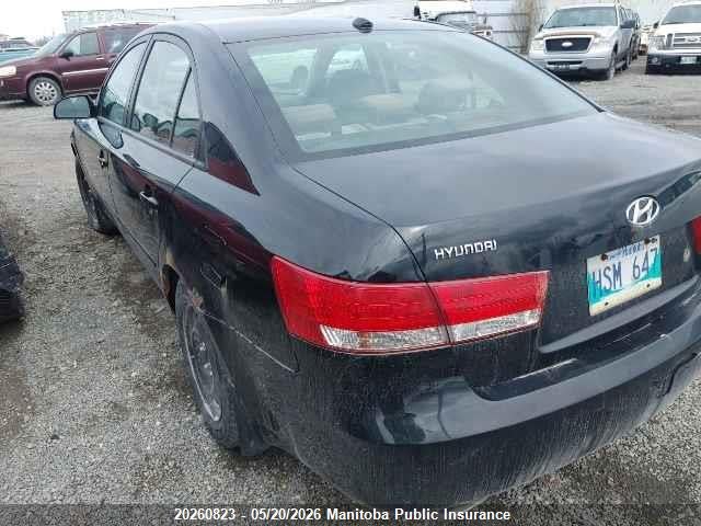 20260823 :رقم المزاد ، 5NPET46F58H396649 vin ، 2008 Hyundai Sonata Gls مزاد بيع