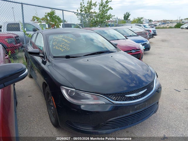 2015 Chrysler 200 Lx მანქანა იყიდება აუქციონზე, vin: 1C3CCCFB3FN530803, აუქციონის ნომერი: 20260827