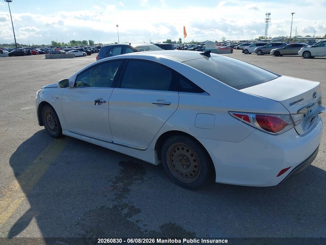 2013 Hyundai Sonata Limited Hybrid მანქანა იყიდება აუქციონზე, vin: KMHEC4A4XDA073152, აუქციონის ნომერი: 20260830