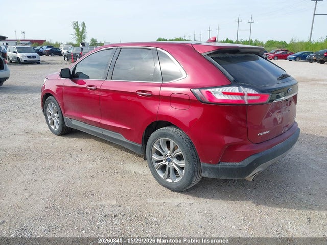 2019 Ford Edge Titanium მანქანა იყიდება აუქციონზე, vin: 2FMPK4K93KBC66556, აუქციონის ნომერი: 20260840